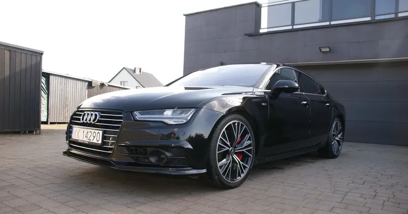 audi Audi A7 cena 115000 przebieg: 151700, rok produkcji 2015 z Wilamowice